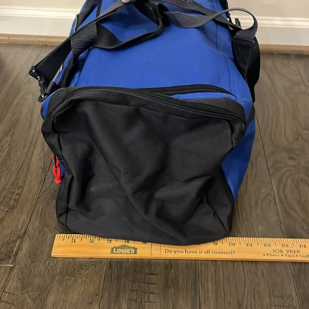 Polo Sport Ralph Lauren Vintage Duffel Duffle Bag Travel Gym blue 90s
